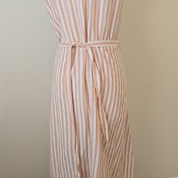 O’Neill red stripe wrap dress XL - Picture 5 of 9